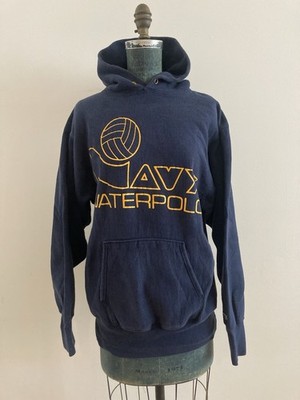 Vintage Champion Reverse Weave Water Polo US Navy Hoodie Men s XL