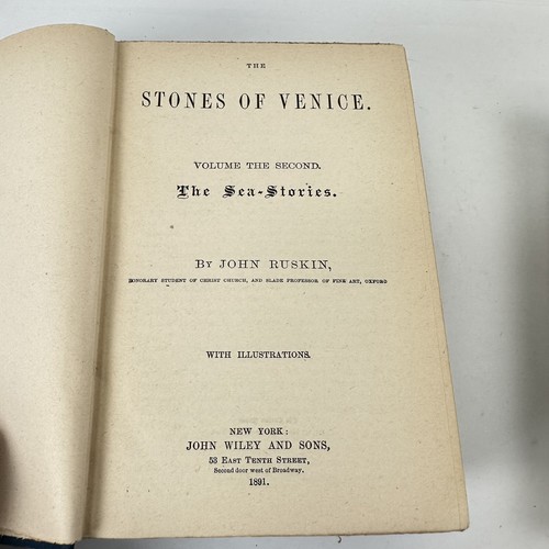 John Ruskin Illustrated Modern Painter Stones Of Venice Seven - Picture 9 of 16