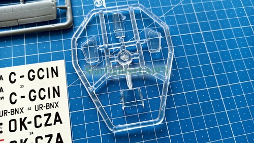 1/72 PZL 104 Wilga (Amodel 7232) 2021 re-issue - Picture 8 of 11