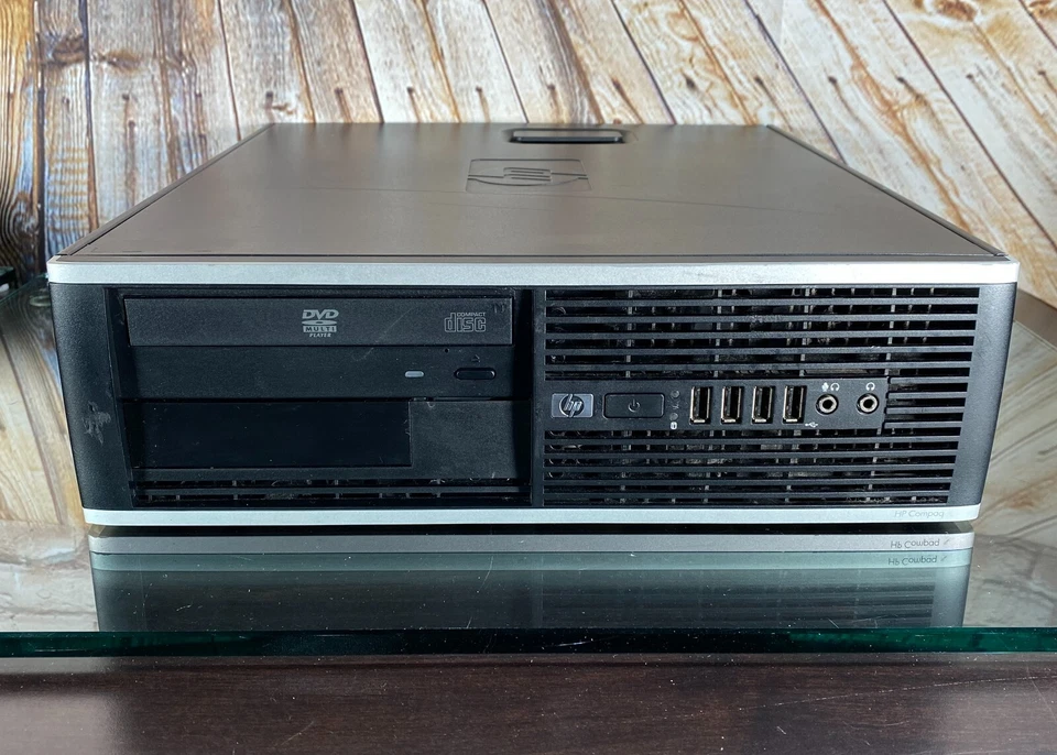 HP Compaq 8000 Elite SFF E8500 Intel Core2 3.16GHz 4GB 160GB HDD No OS w/AC - Image 4 of 4