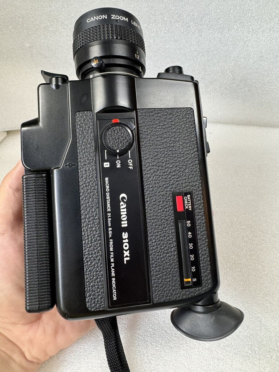 Canon 310XL Super 8 Movie Camera Zoom 8.5-25.5mm F/1 Lens Canon 310XL Super 8 Movie Camera Zoom 8.5-25.5mm F/1 Lens