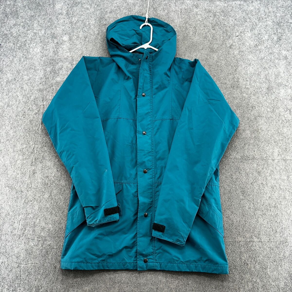 VTG REI Jacket Mens L Green Full Zip Goretex Windbreaker VTG REI Jacket Mens L Green Full Zip Goretex Windbreaker