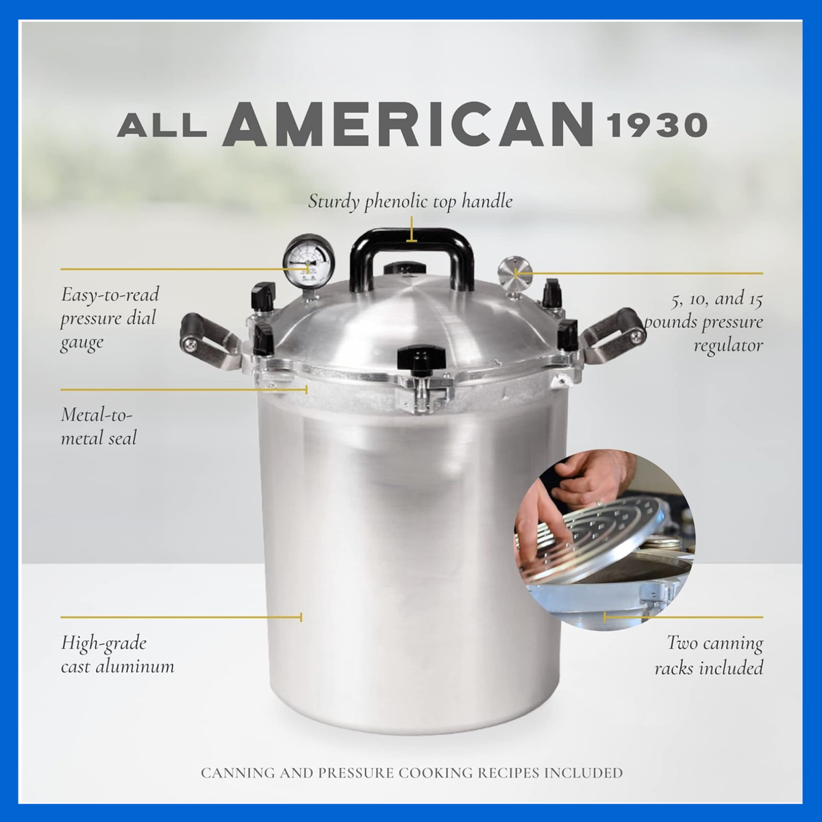 Dial Gauge All American Canner Weight The 915 Pressure Cooker