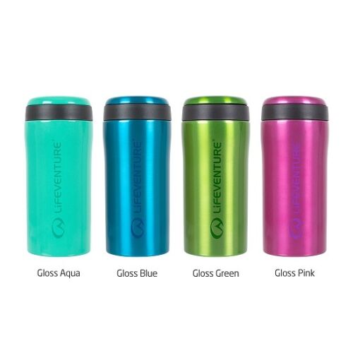 LIFEVENTURE NON SPILL THERMAL TRAVEL MUG NO-LEAK STAINLESS INSULATED 300ml - Picture 5 of 33