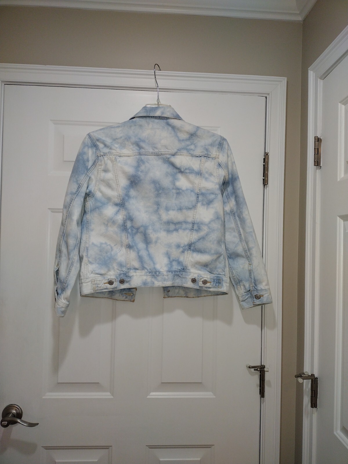  NWT Levi's Ex-Boyfriend Jacket Women's Size Small Acid Wash thumbnail 3