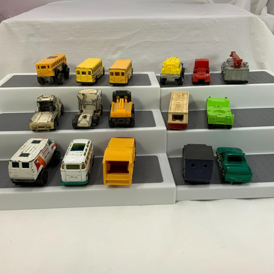 Lot of 16 Matchbox Chevy School Bus Peterbilt Volkswagen Parts Restore Die Cast - Image 2 of 4