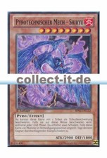 Yugioh BP02-DE122 Pyrotechnischer Mech - Shiryu - Rare Schwarze Schrift 1. Aufl.