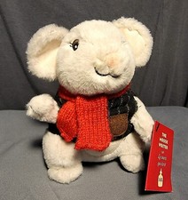 NWT Starbucks Plush Huxley The Mouse Writer Toy Stuffed Animal 2010