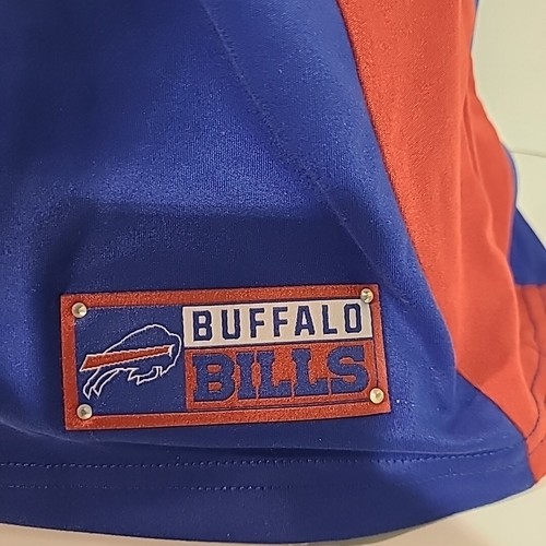 Buffalo Bills #25 McCoy Bejewel Bills Logo Womens 2x Jersey by Majestic - Picture 4 of 7
