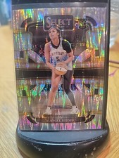 2024 Panini Select WNBA - Concourse Silver Flash Prizm #5 Angel Reese (RC)
