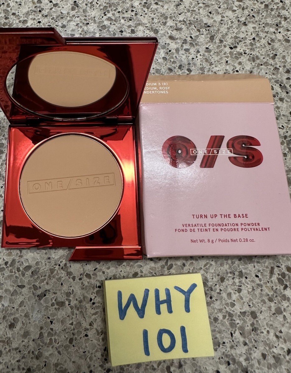 PRIOR Powdery Foundation オークル1 3個セット One/Size Turn Up The Base Foundation Powder in MEDIUM 3 (R