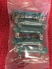 VPR-20H CLAROSTAT RESISTOR 65K 20 WATT 5 PCS NOS
