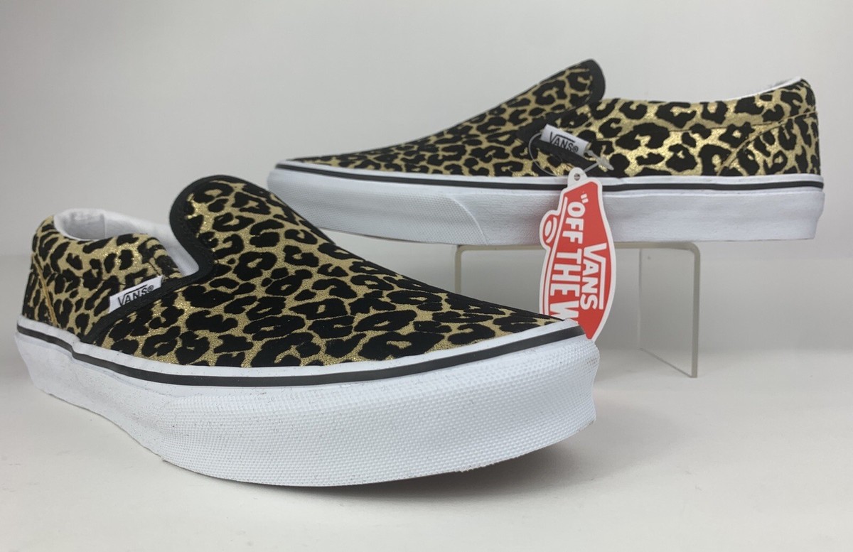 関税込☆VANS Leopard Slip-On Platform カスタム ユニセックス Vans Slip-On Skate Shoe - Leopard | Journeys