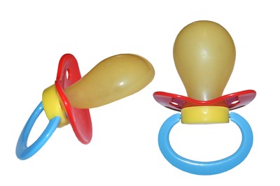 Nr BNS 400 Baby-Pink ++++ Adult Big Pacifier Sucker /"Baby-Pink/" ++++