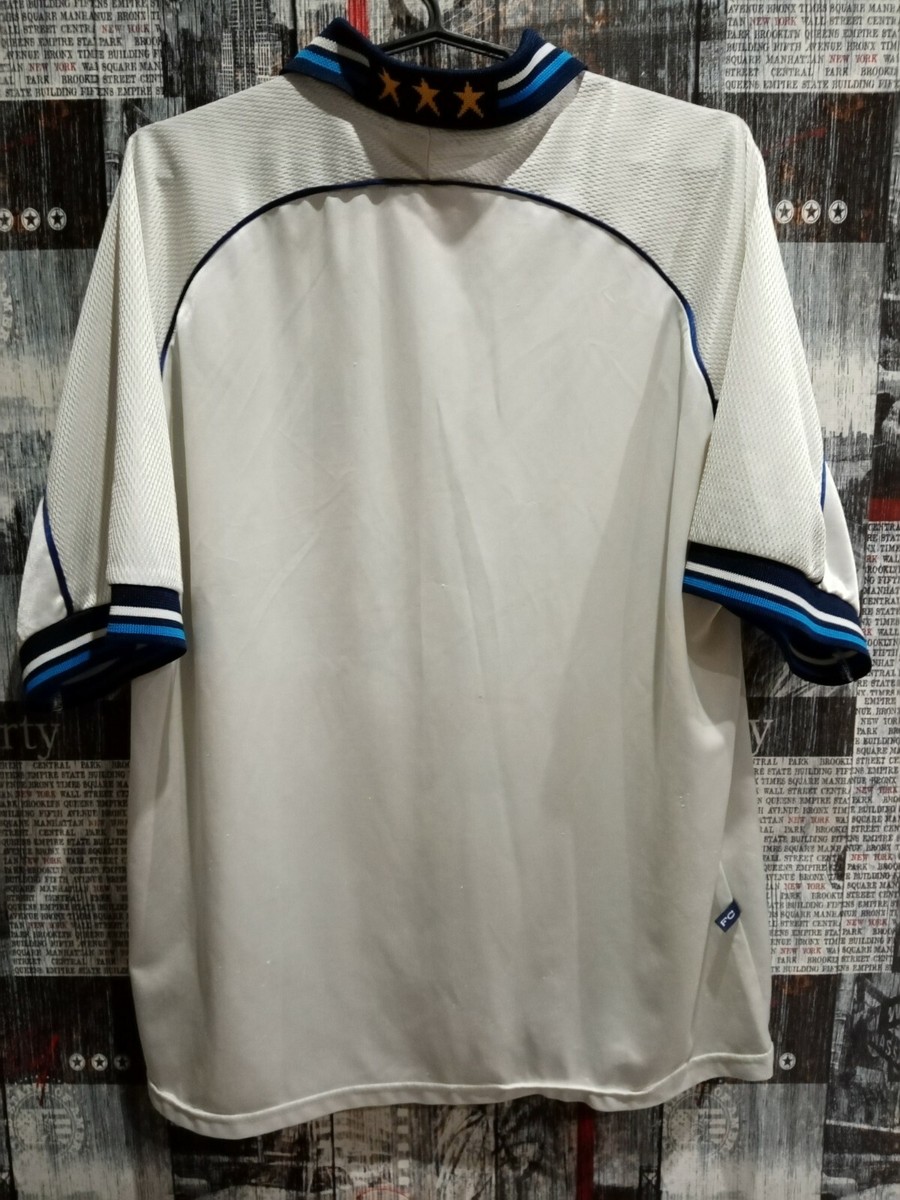 SIZE L MANCHESTER CITY 1999-2000 AWAY FOOTBALL SHIRT JERSEY SIZE L MANCHESTER CITY 1999-2000 AWAY FOOTBALL SHIRT JERSEY