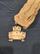 Used Lot of 26 Weidmuller WDK-2.5 Diode Terminal Blocks