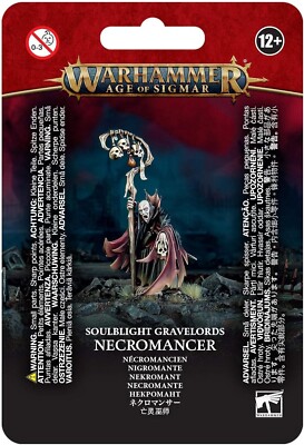 Soulblight Gravelords: Necromancer - Age of Sigmar - Brand New, Factory Sealed