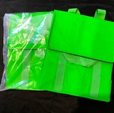 NEW INSULATED REUSABLE GROCERY BAG Cooler Thermal Zipper Shopping Tote Hot/Cold