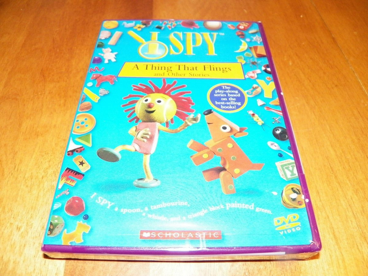 I SPY A THING THAT FLINGS AND OTHER STORIES Scholastic Story DVD