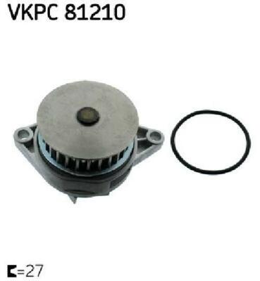 Original SKF Wasserpumpe VKPC 81210 für Seat Skoda VW