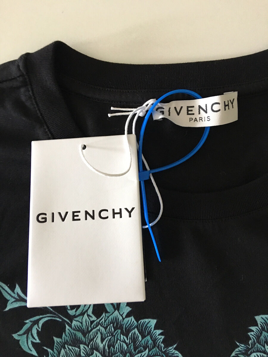 【関税&送料込】Givenchy Regular Fit T-Shirt NWT GIVENCHY BLACK REGULAR FIT SHORT SLEEVE TEE SHIRT SIZE