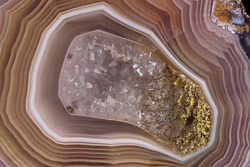 Seltener Achat/ Agate aus Mexiko/ Mexico, Fundstelle El Sueco! - Bild 3 von 5
