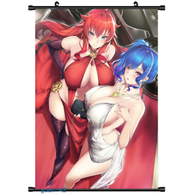 Highschool dxd Anime Character Hot Girl Scroll Poster Wall Art Picture Decor