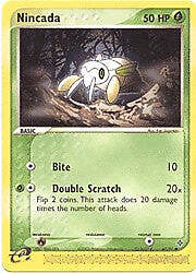 Pokemon EX Dragon  67/97 Nincada Card