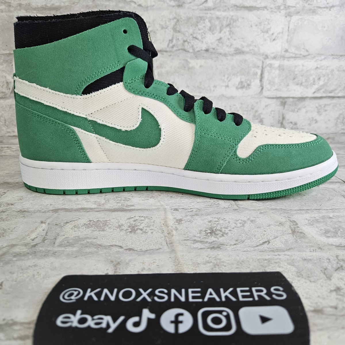 Nike Air Jordan 1 Zoom CMFT Stadium Green White CT0978-300