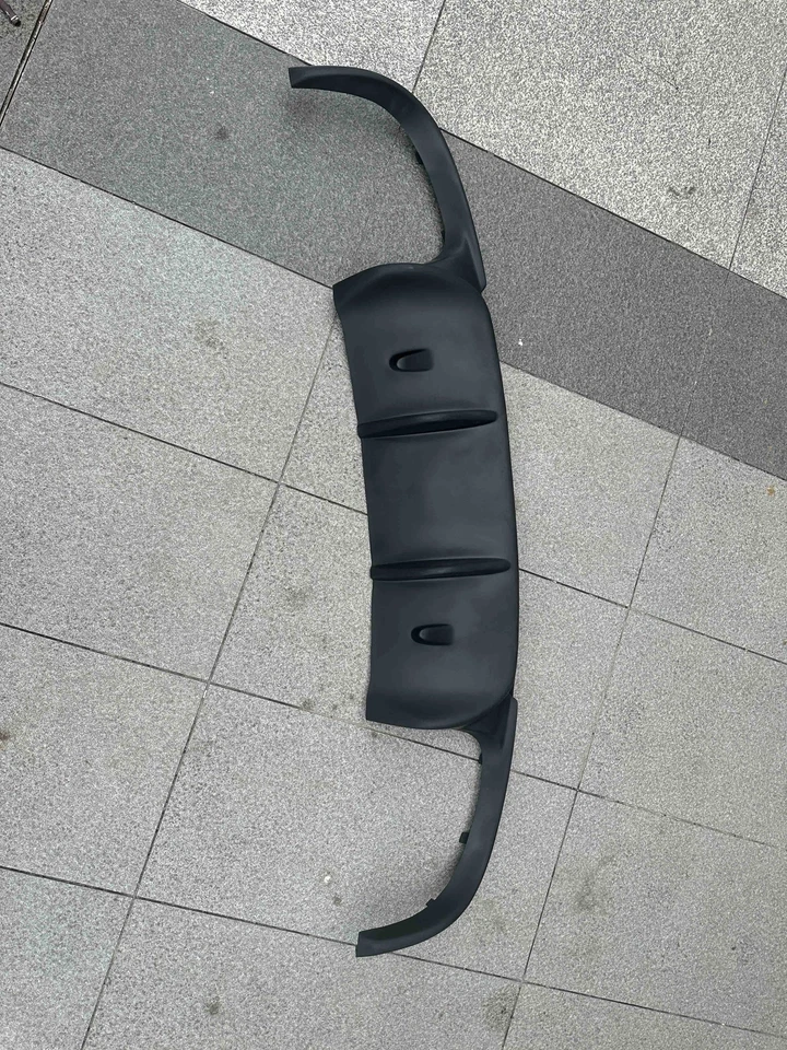 Difusor labial parachoques trasero negro brillante estilo VRS 2012-2015 Porsche 911 991.1 Foto 3 de 3