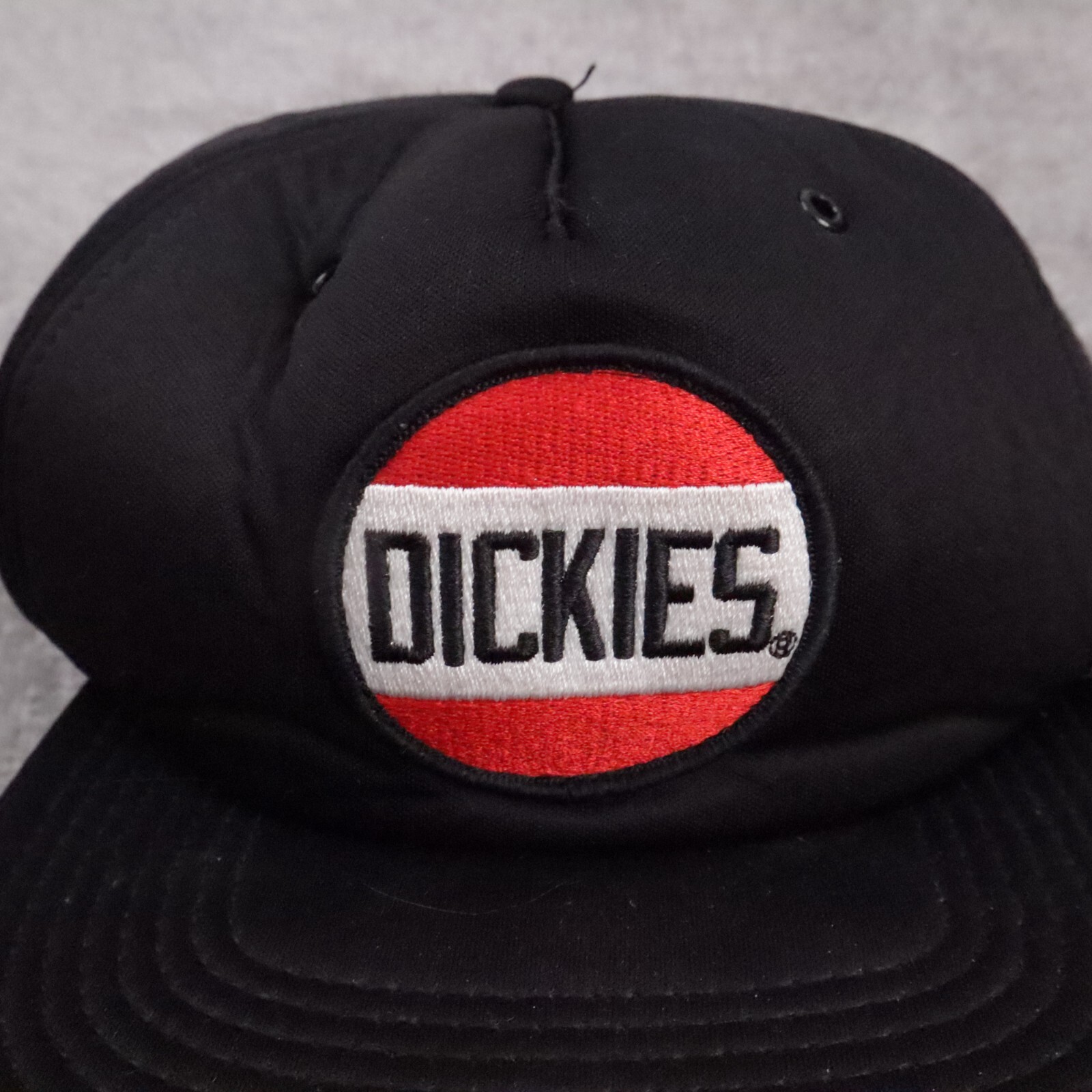 Dickies Patch Flat Bill Black Green Adjustable So… - image 4