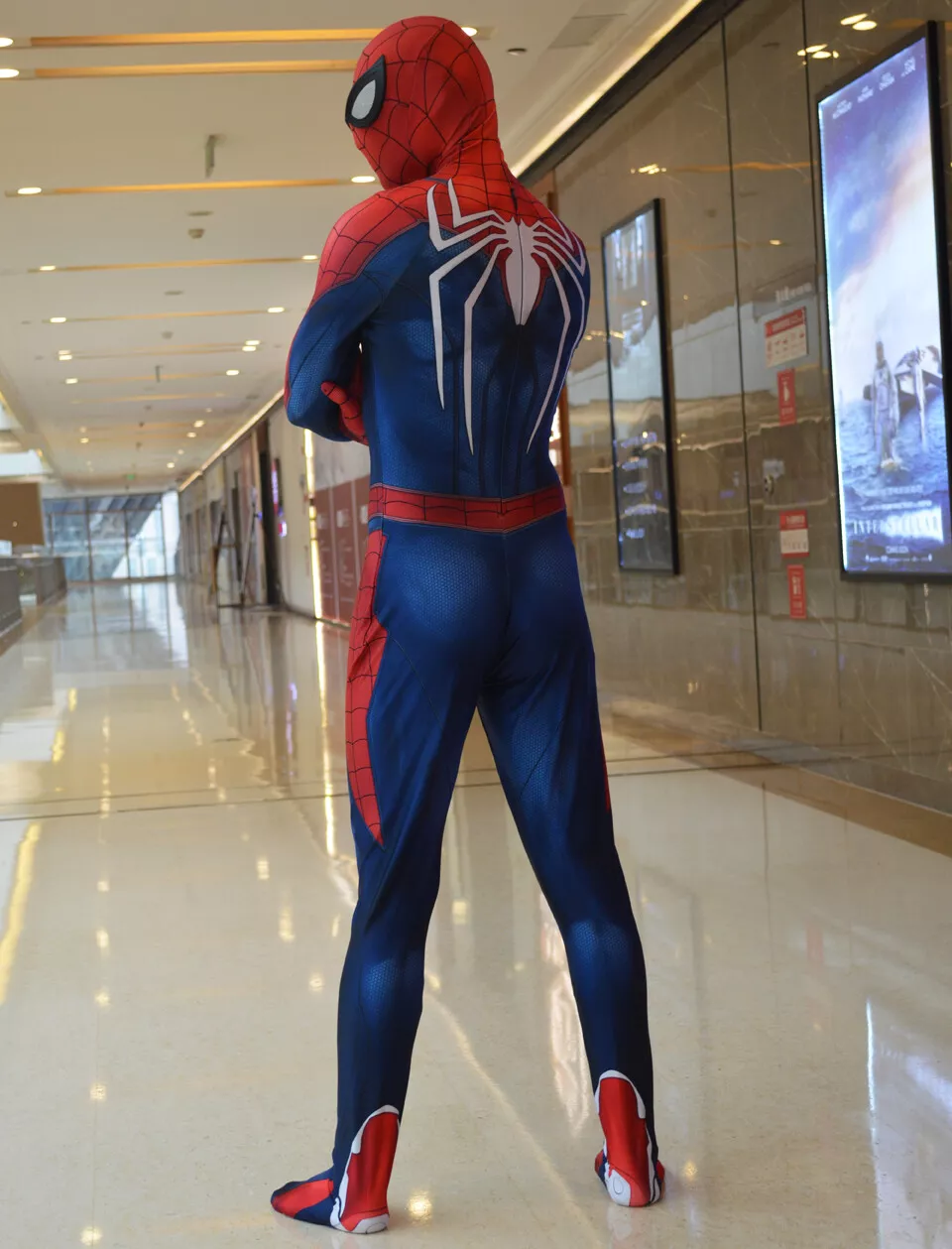 PS4 Spiderman Costume Insomniac Games Version Spider-Man Cosplay Suit Adult Kids PS4 Spiderman Costume Insomniac Games Version Spider-Man Cosplay Suit Adult Kids