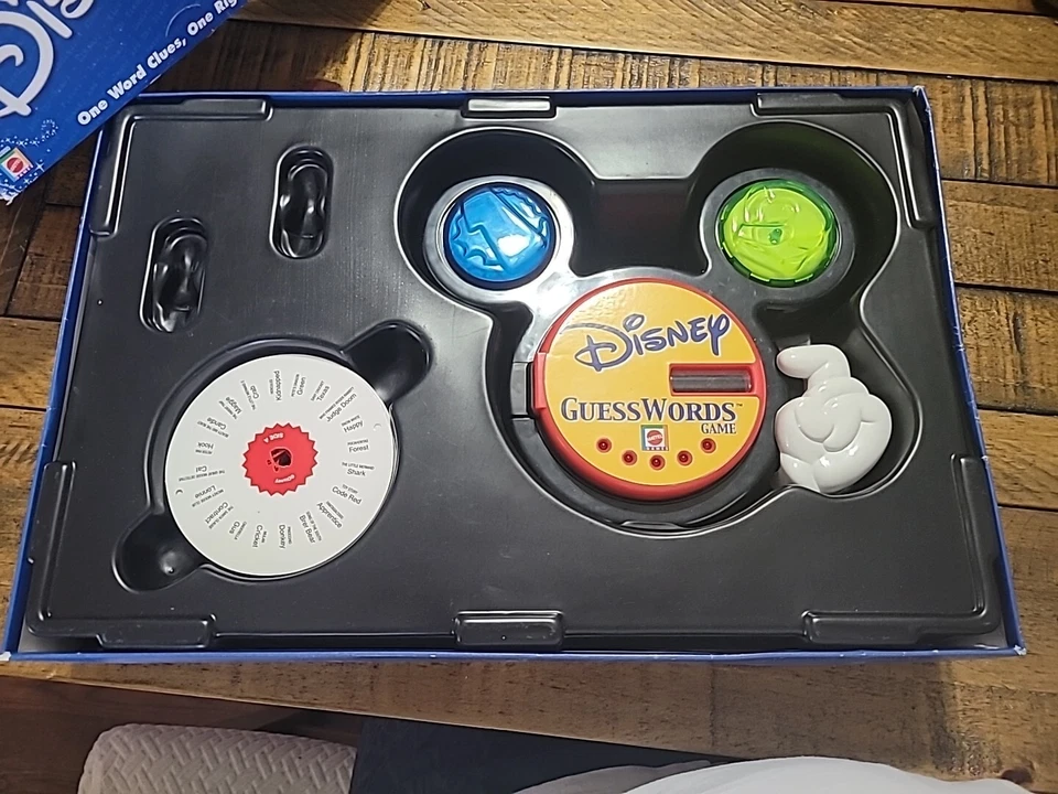 Disney GuessWords Electronic Game 1 Word Clues Guess Before Time Is Up Complete - Image 4 of 4