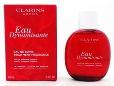 Clarins Eau Dynamisante 3.3 oz. Treatment Fragrance Refillable Spray New