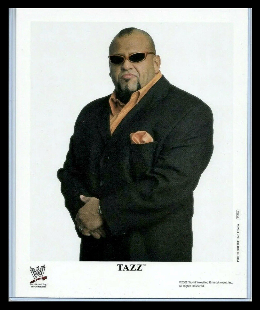 WWE TAZZ P-774 OFFICIAL LICENSED ORIGINAL 8X10 PROMO PHOTO