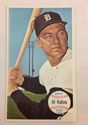 Al Kaline #12 Detroit Tigers Legende Ex+ 1964 Topps Giants Set Bremse
