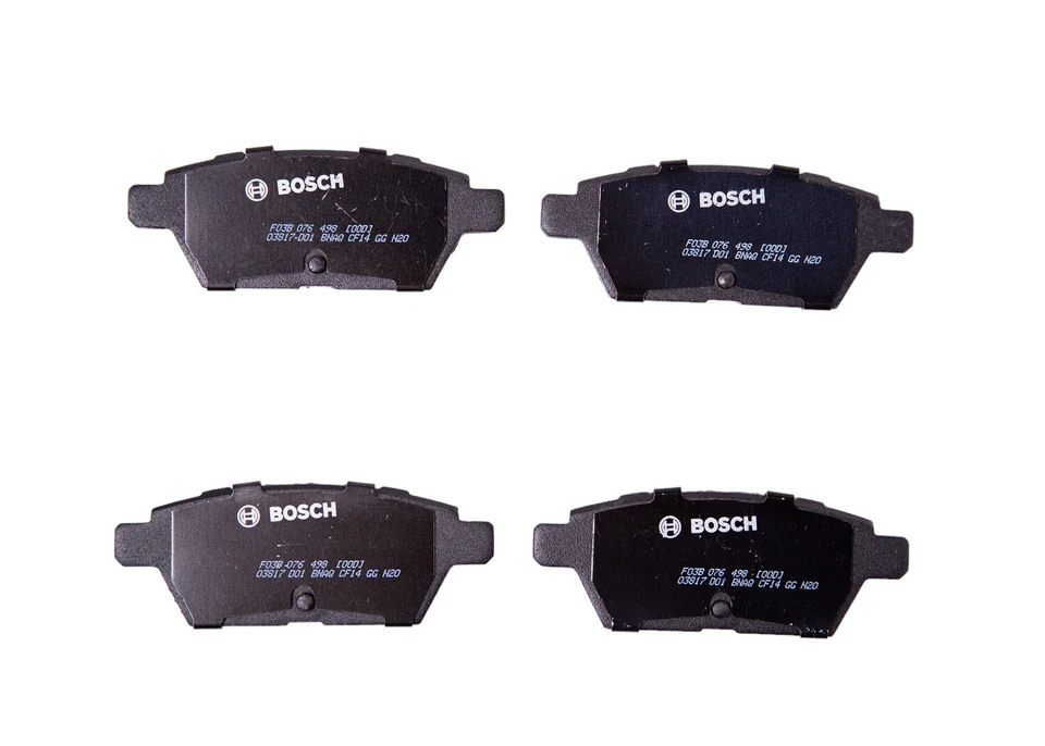 Pastillas de freno traseras de cerámica QuietCast Bosch 2006-2013 Mazda 6 2007 2008 2009 Foto 3 de 4