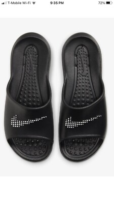 Nike Victori One Shower Slide Size 11 M. Color Black Nike Victori One Shower | SHOE DEPT ENCORE main image 2