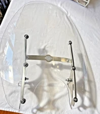 Harley Davidson Narrow Glide OEM Detachable Windshield,   Sportster