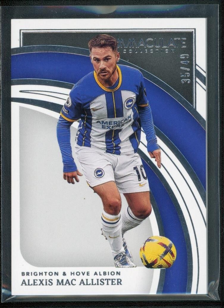 Panini Immaculateマクアリスター 直筆サインカード 10/49 Panini Immaculateマクアリスター 直筆サインカード 10/49