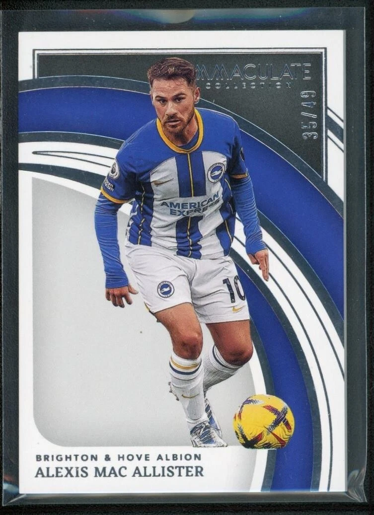 2022-23 ALEXIS MAC ALLISTER 35/49 PANINI IMMACULATE COLLECTION 