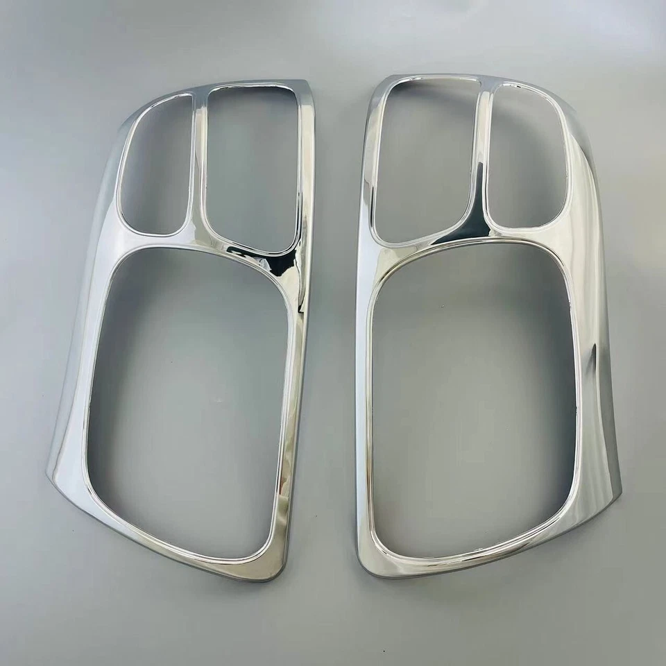 Chrome Front Headlight Frame Lid Cover Trim For 1999-2005 Suzuki Grand Vitara - image 3 of 3