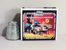 Dollhouse Miniature 1:12  Star Wars Millennium Falcon Box 1980s Dollhouse boy 