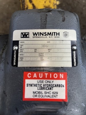 When Smith 4Cb Gear Reducer Ratio 10 Output Torque 890