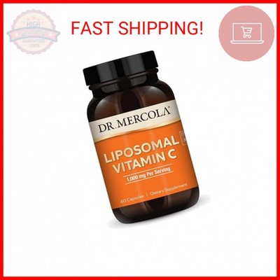 Dr. Mercola Liposomal Vitamin C - Brain, Heart, Eye & Immune Support - Provides 