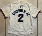 NWT NIKE Miami Marlins Jazz Chisholm Jr MLB Jersey Youth Medium MSRP $75