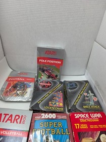 10 LOT NEW NTSC GAMES FOR USA ATARI 2600 2600 + Plus Retron 77 Pole Position #C2