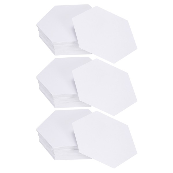 300Stk Sechseckiges 1,5-Zoll-Paper-Piecing-Papier,Englische Papier-Quilt-Vorlage-image