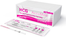 Pregnancy Test Strips, 25-Count Individually Wrapped Pregnancy Strips, Early Hom