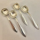Mary Chilton by Towle Sterling Silver Salt Spoons Set Of 4 — 2.25”
